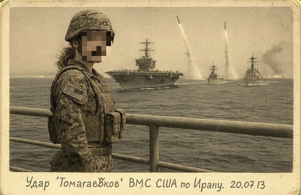 Удар «Томагавков» ВМС США по Ирану, 20.07.2013. Ночной снимок: огненные следы над акваторией Персидского залива. Красиво